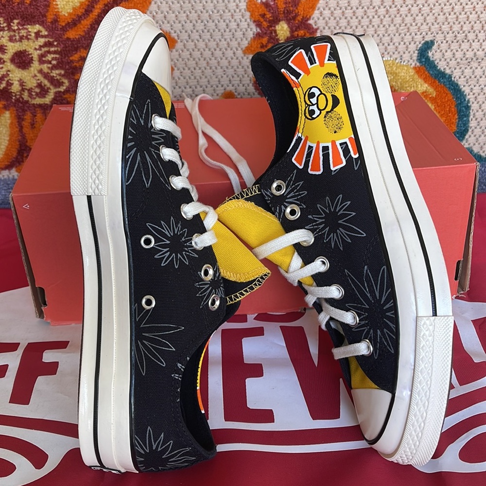 Converse 172825C
CHUCK TAYLOR 70 OX
BLACK/AMARILLO/BOLD MANDARIN
WMNS sneakers - Picture 12 of 16